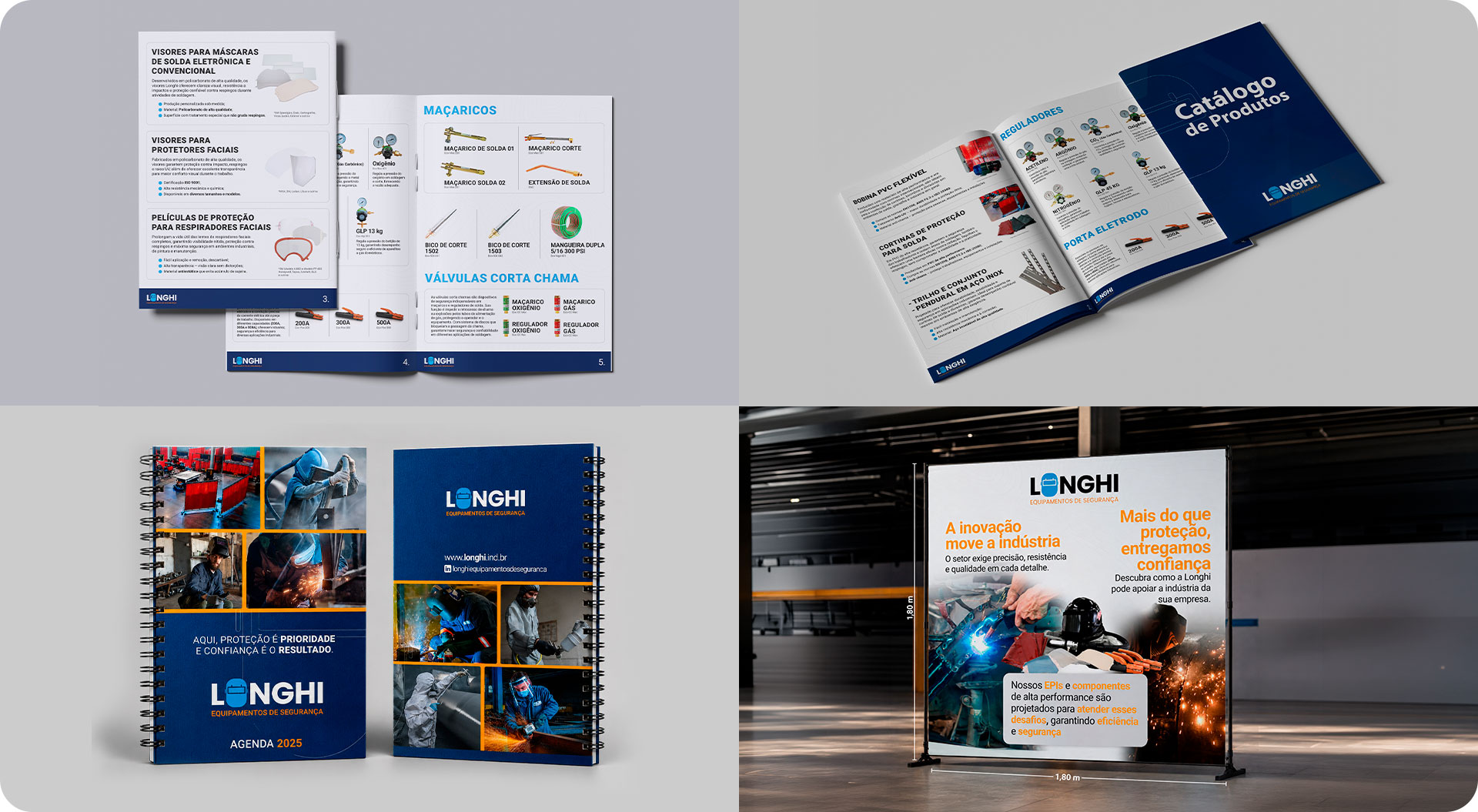 Longhi Equipamentos de Segurança - Materiais comerciais