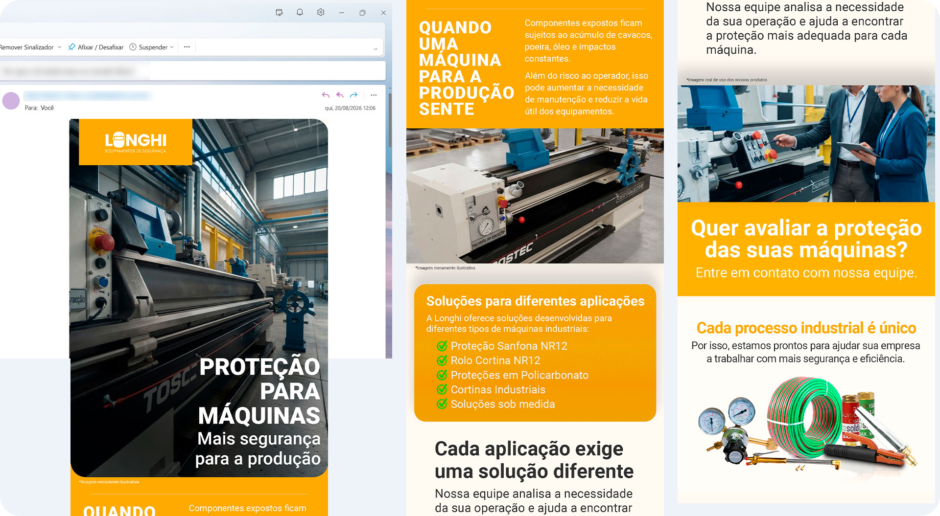 Longhi Equipamentos de Segurança - E-mail Marketing