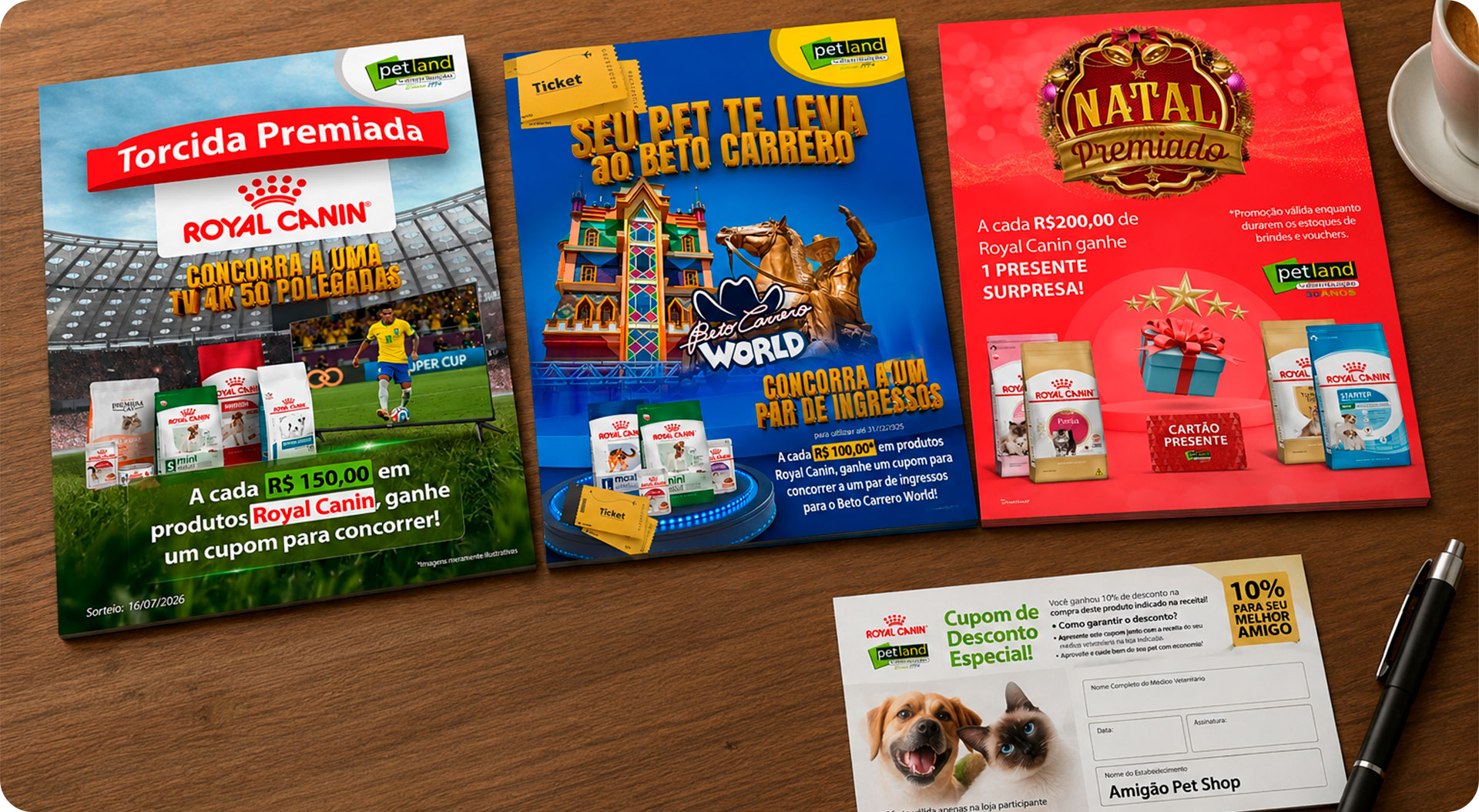 Petland Distribuição - Materiais Comerciais